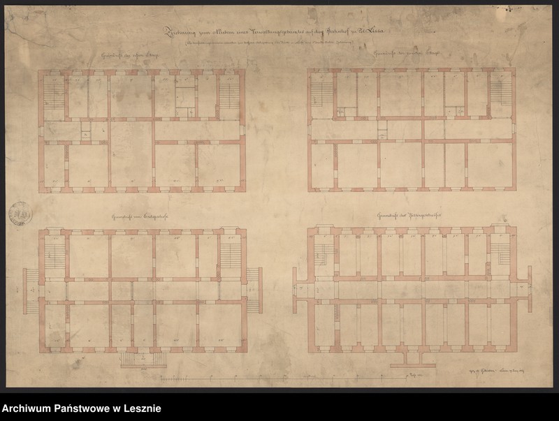 Obraz 5 z jednostki "Leszno miasto. Dokumentacja projektowa - dworzec kolejowy."
