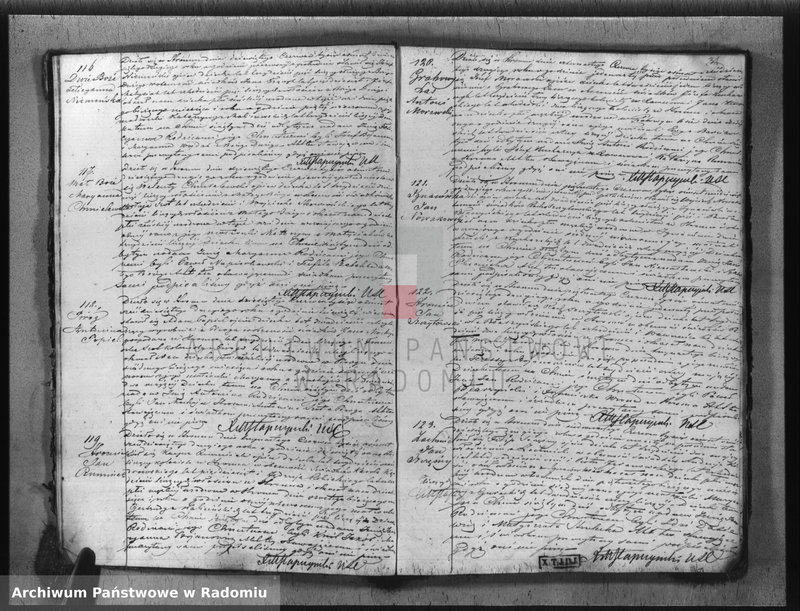 image.from.unit.number "Dupplikat akt religijno cywilnych urodzenia, małżeństwa i zejścia z parafii Stromiec 1862 roku"