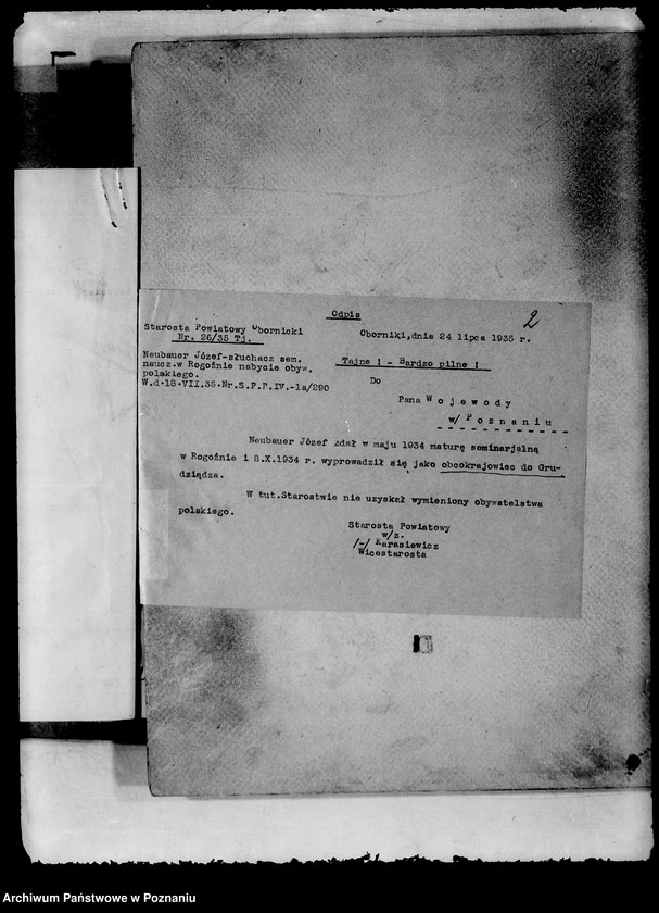 Obraz 6 z jednostki "/Sprawy obywatelstwa/"