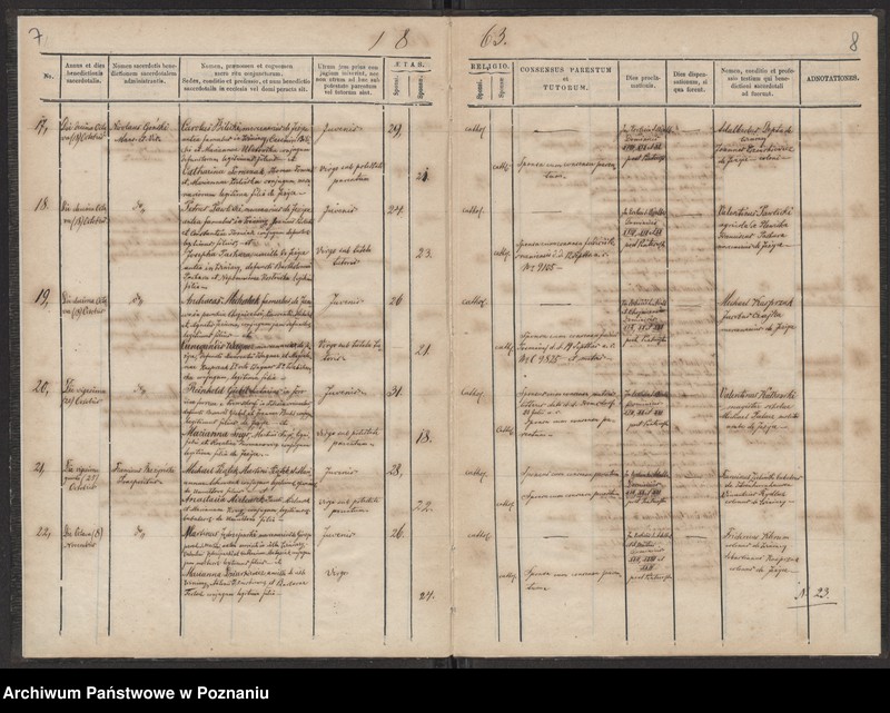 Obraz 6 z jednostki "Księga małżeństw"