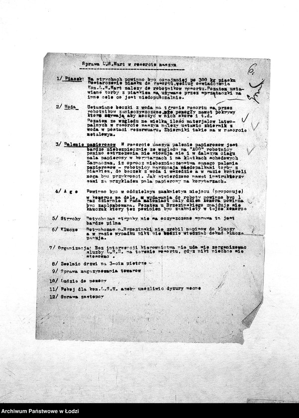 Obraz 9 z jednostki "Luft-Schutz-Wart [Obrona przeciwlotnicza, zarządzenia, wykazy pracowników]"