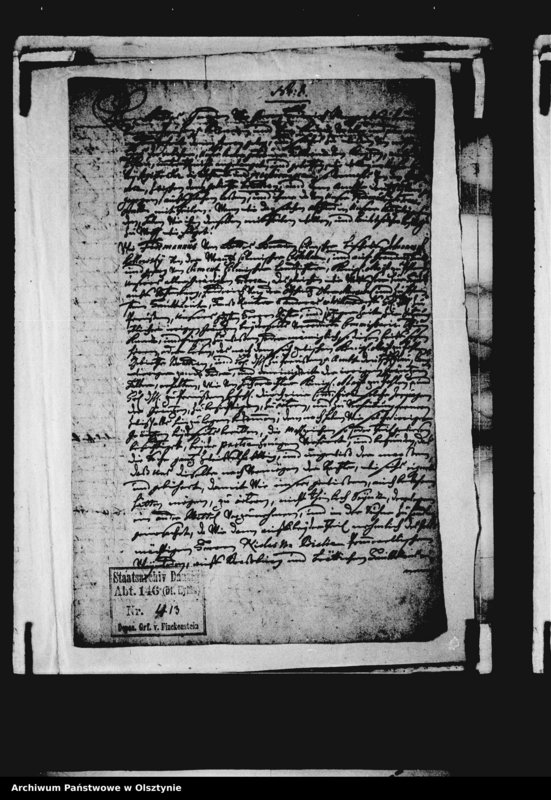 image.from.unit.number "Festsetzung den Grenze zwischen dem Gebiete von Brattiau und dem Amt Deutsch Eylau von 1544 an."