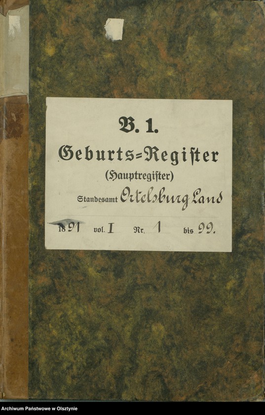 image.from.unit.number "Geburts-Haupt-Register Nr 1 - 99"