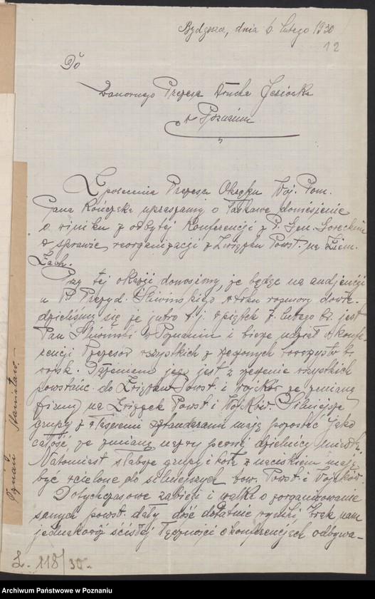 Obraz 17 z jednostki "Ryczywół, powiat Oborniki - akta koła."