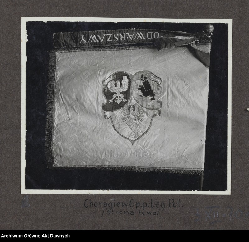 image.from.unit.number "Zbiór fotografii Album 6 pułku piechoty Legi/onów/."