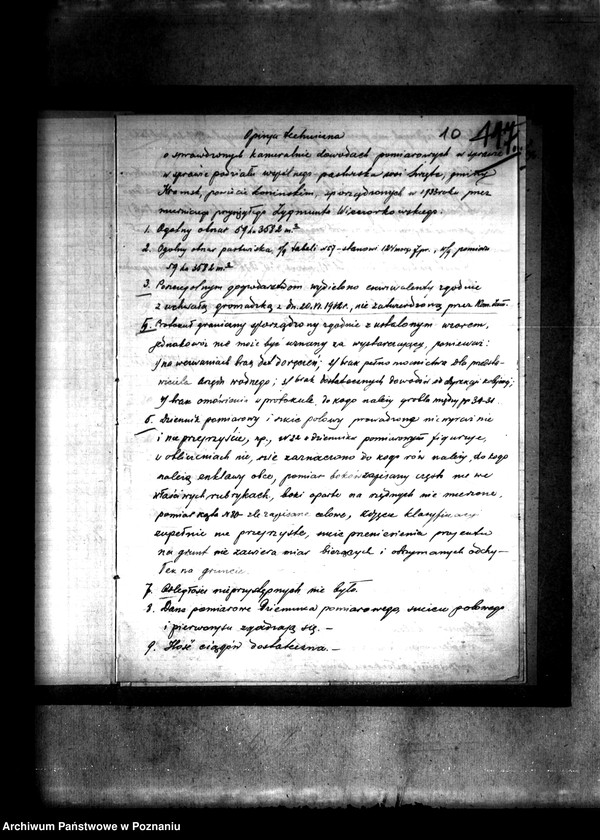 Obraz 14 z jednostki "/Wieś Święte powiatu konińskiego podział wspólnego pastwiska - akta rewizyjne/"