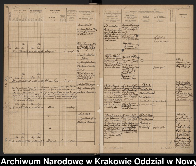 image.from.unit.number "Księga urodzeń"