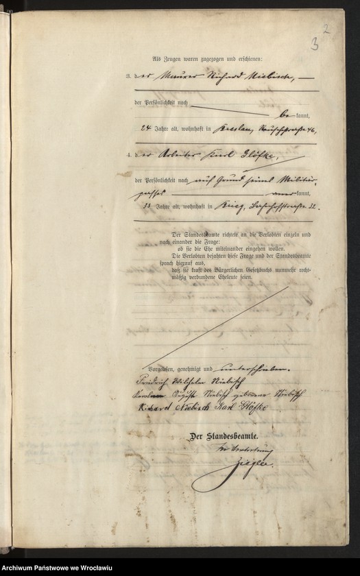 image.from.unit.number "Heiraths-Haupt-Register Breslau I 1909 Band 4"