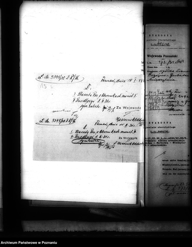 Obraz 18 z jednostki "Sprawy prawne spółek wodnych i melioracyjnych w powiecie obornickim"