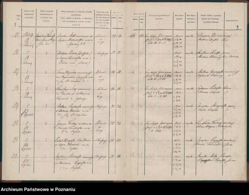 Obraz 7 z jednostki "Księga małżeństw"