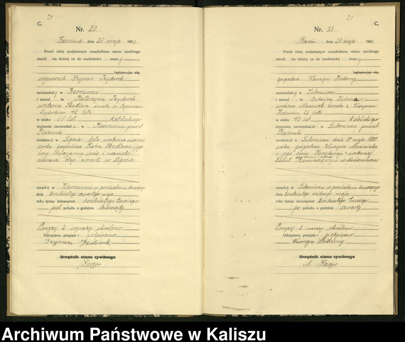 Obraz 14 z jednostki "[Księga zgonów]"