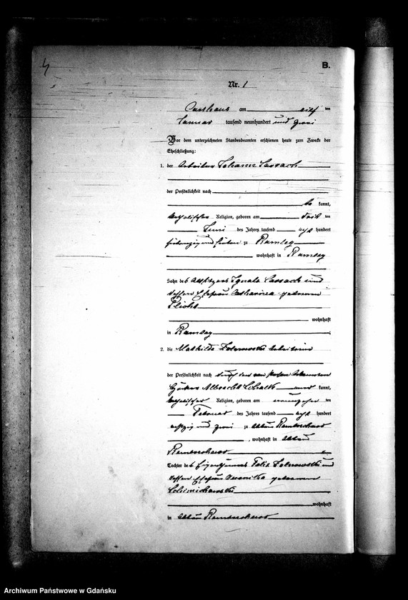 image.from.unit.number "Księga małżeństw"