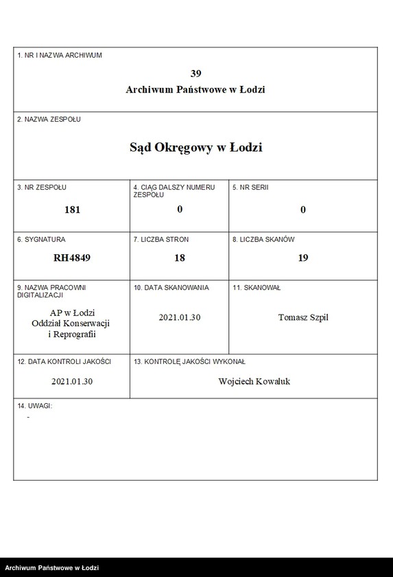Obraz 1 z jednostki "Dawid – Ber Kapelusz- sprzedaż dodatków zegarmistrzowskich"