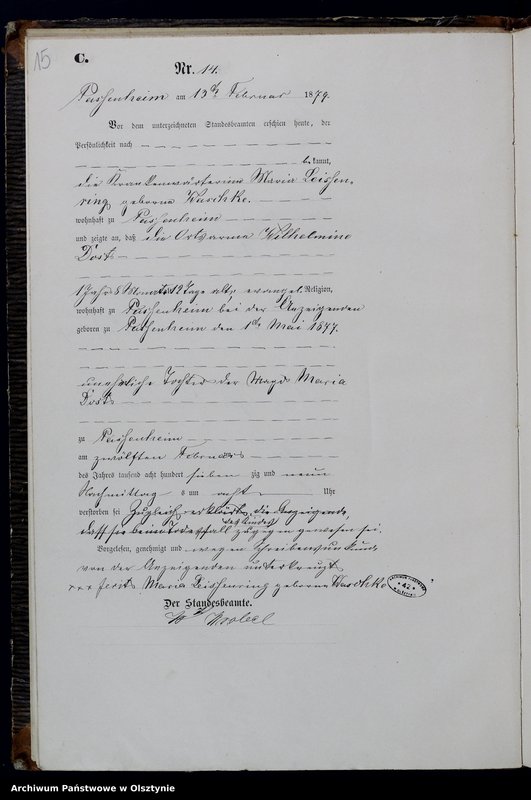 image.from.unit.number "Sterbe-Haupt-Register Nr 1 - 54"