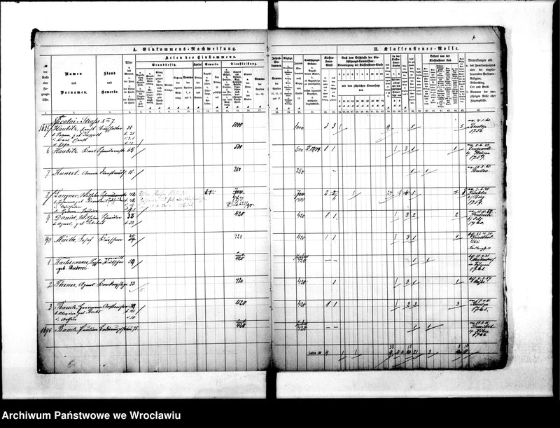 image.from.unit.number "Klassensteuerolle nebst Einkommens Nachweisung"
