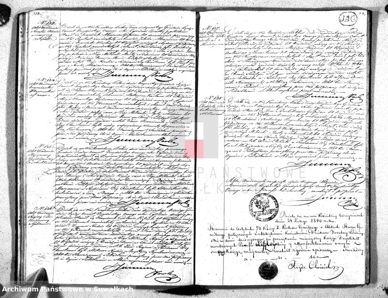 image.from.unit.number "Duplikat Urodzonych Umarłych i Zaślubionych Parafii Liszkowskiey za Rok 1838"