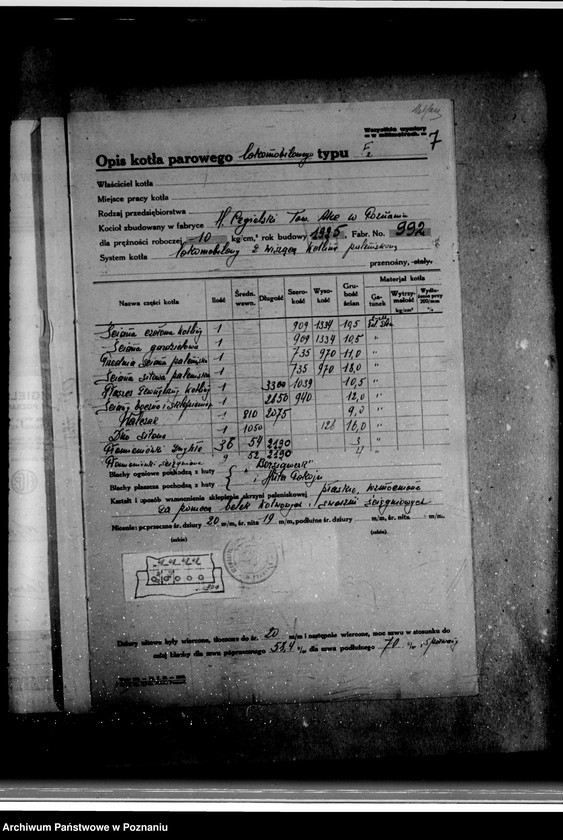 Obraz 11 z jednostki "Majątek Bugaj powiat wrzesiński własność Kościelski nr woj. kotła 4373"