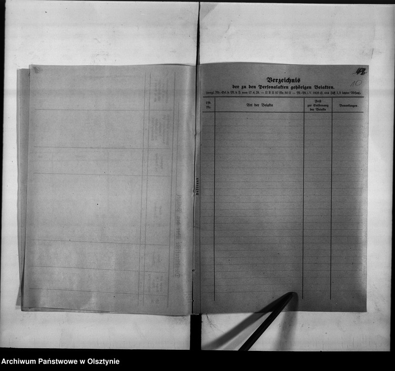 image.from.unit.number "Personal-Akten Richard Jacob Friedrich August Rump Pol. Major"