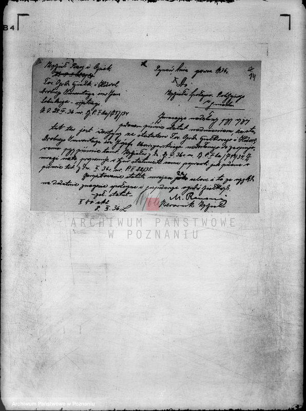 Obraz 18 z jednostki "/Towarzystwo Ogrodu Działkowego i Hodowli Drobnego Inwentarza im. J. Sobieskiego w Poznaniu/"