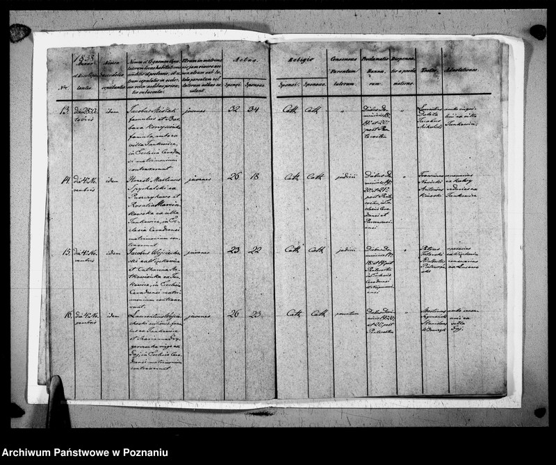 Obraz 8 z jednostki "Liber baptisatorum, copulatorum, mortuorum"