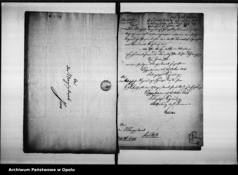 Obraz 17 z jednostki "Acta von Berichtigung der Communal Beitrage des hiesigen Königl[ichen] Regierungs Personals de Anno 1829"