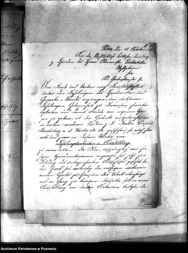 Obraz 15 z jednostki "[Korespondencja z władzami państwowymi i samorządowymi]"