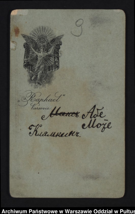 image.from.unit.number "Akta osobowe ucznia Klamkina Abe-Mole syna Arona /2 zdjęcia/"