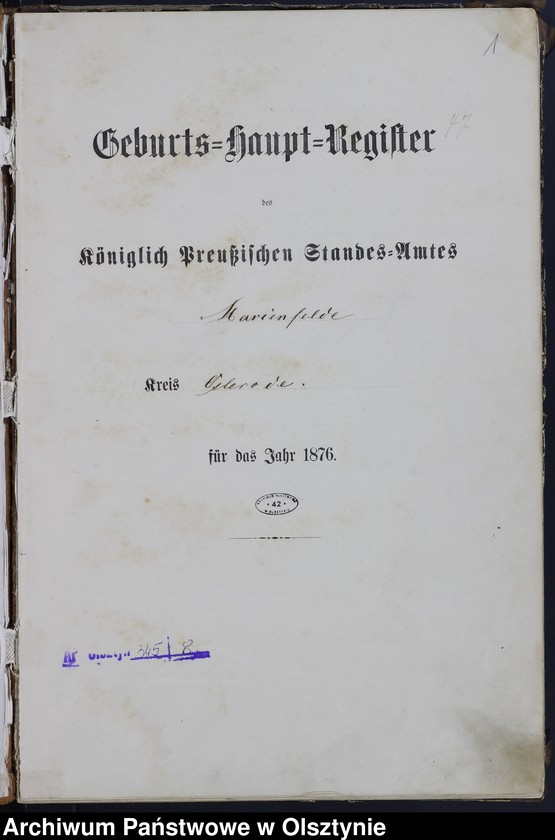 image.from.unit.number "Geburts-Hanupt-Register Nr 1 - 160"