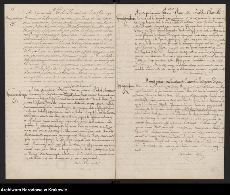 image.from.unit.number "Duplikat ksiąg religijno-cywilnych urodzonych zaślubionych i zejścia  w parafii Sieciechowice z roku 1868"