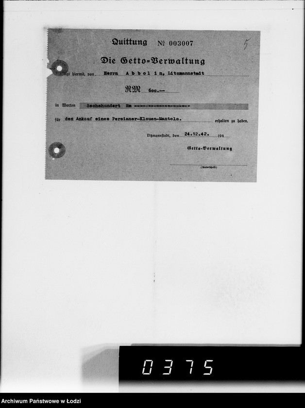 Obraz 9 z jednostki "Einnahme Anweisungen"