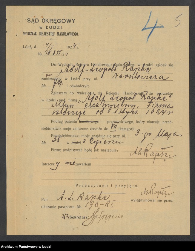 Obraz 7 z jednostki "Adolf Leopold Rapke – młyn elektryczny"