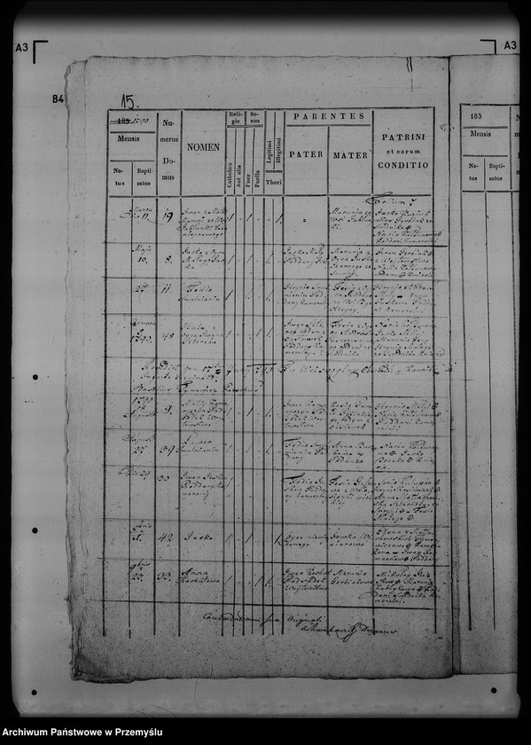 Obraz 19 z jednostki "[Kopie ksiąg metrykalnych parafii Świdnik (dekanat Rozłucz)]"