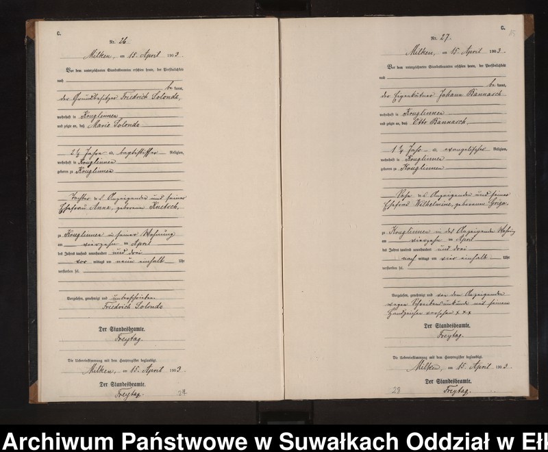 image.from.unit.number "Sterbe-Neben-Register des Preussischen Standes-Amtes Stasswinnen Kreis Lötzen"