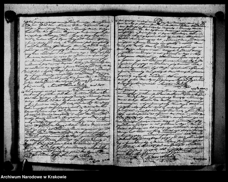 Obraz 19 z jednostki "Xięga I. Akt Stanu Cywilnego obeymująca Akta Urodzenia Przyznania Przysposobienia i Zeyścia Osob Wyznanania Moyzesowego w Gminie VI. X. i XI. M. W. Krakowa zamieszkałych na Rok 1818"