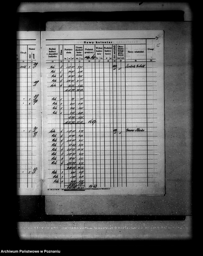 Obraz 9 z jednostki "Ostateczny rejestr pomiarowy gromady Mochle powiatu bydgoskiego"