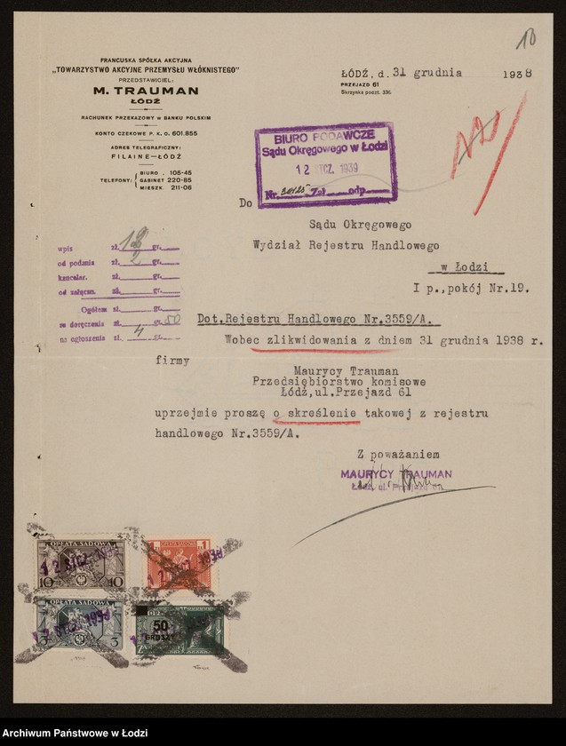 Obraz 20 z jednostki "Maurycy Trauman - ajentura"