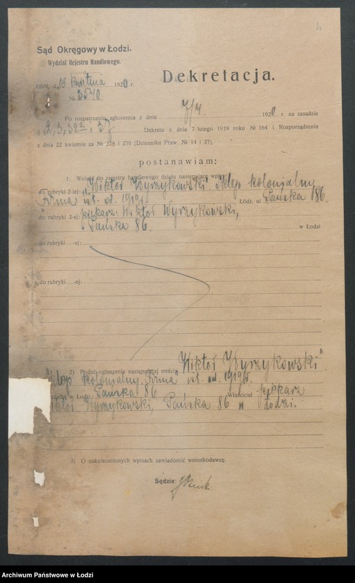 Obraz 6 z jednostki "Wiktor Wyżykowski – sklep kolonialny"