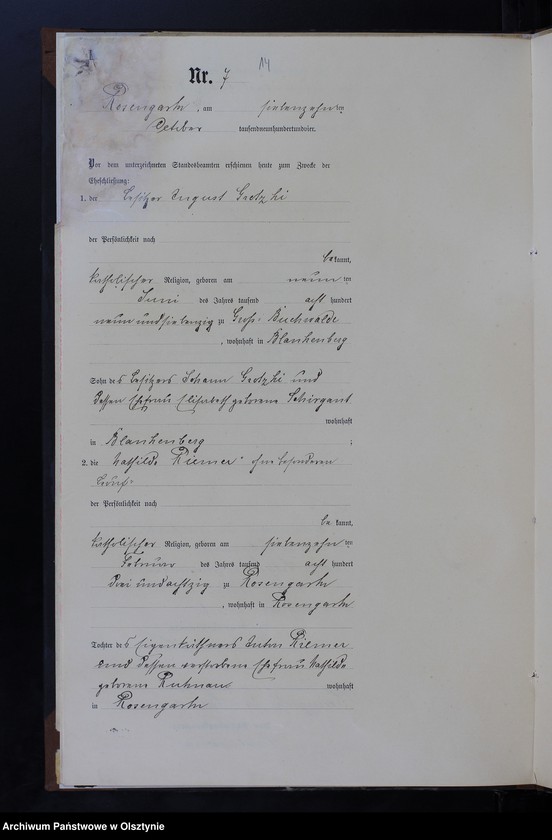 image.from.unit.number "Heirats-Neben-Register Nr 1 - 11"