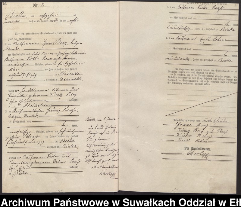 image.from.unit.number "Sterbe-Haupt-Register des Königlichen Preussischen Standes-Amtes Bialla Kreis Johannisburg für das Jahr 1895 Heiraths-Haupt-Register des Königlichen Preussischen Standes-Amtes Bialla Kreis Johannisburg für das Jahr 1898 und 1899"
