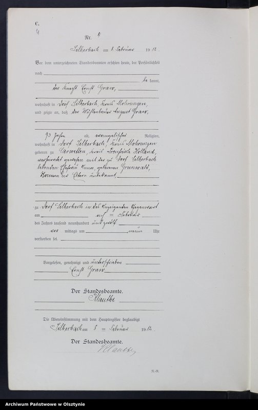 image.from.unit.number "Sterbe-Neben-Register Nr 1 - 39"