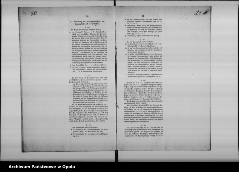 Obraz 15 z jednostki "Acta des Magistrats zu Oppeln betreffend die Revision der Statuten der schon bestehenden ältern Innungen de anno 1848"