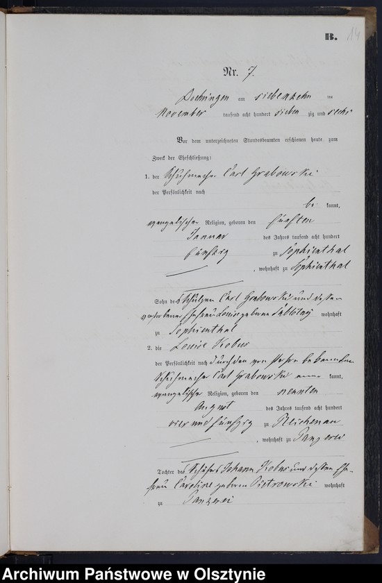 image.from.unit.number "Heiraths-Neben-Register Nr 1 - 10"