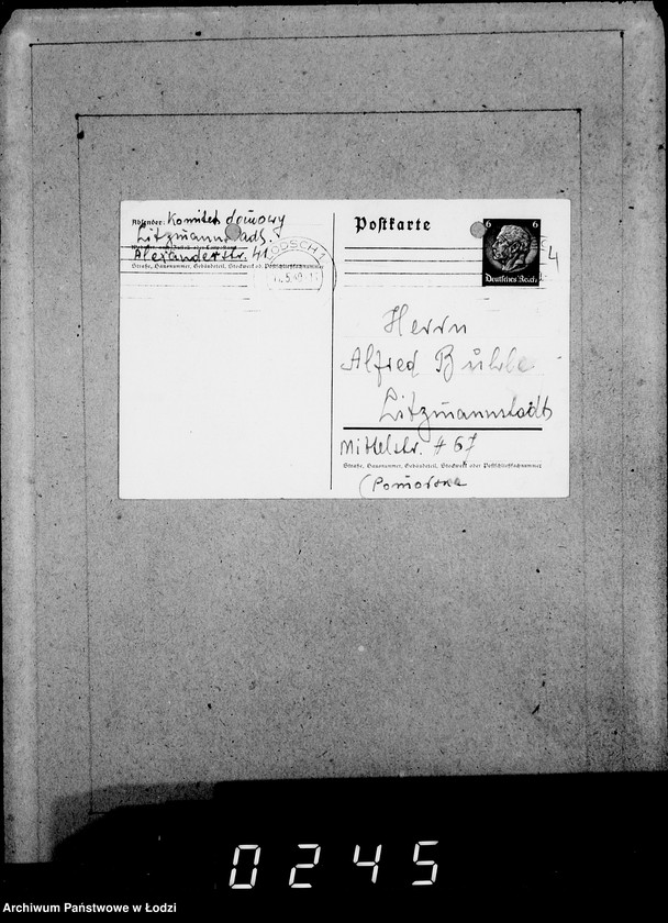 Obraz 8 z jednostki "161-195 [Wnioski ludności nieżydowskiej wysiedlonej z Getta o zwrot rzeczy pozostawionych w dawnym miejscu zamieszkania]"