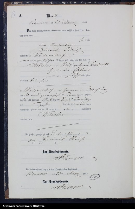 image.from.unit.number "Geburts-Neben-Register Nr 1 - 43"
