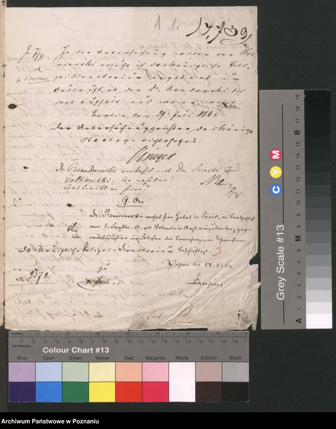 Obraz 4 z jednostki "A. betr. den Arzt Dr Julian Bendowski"