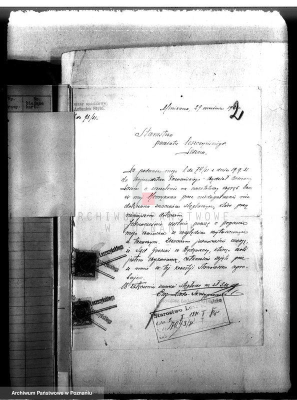 image.from.unit.number "Nadzór nad gospodarką w lasach majątku Henrykowo powiat leszczyński"