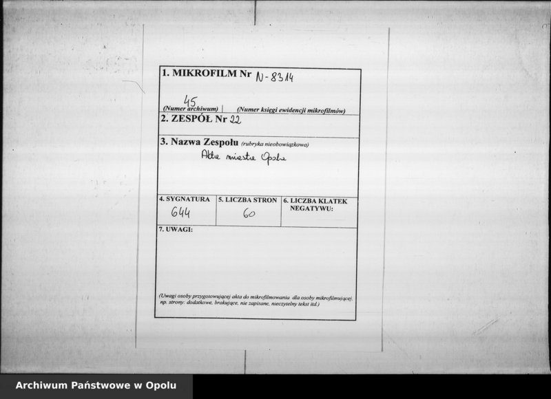 Obraz 2 z jednostki "Acta des Magistrats zu Oppeln von Anstellung der städtischen Baubeamten als des Bauinspectors, Zimmer, Maurermeisters, Aufsehers"