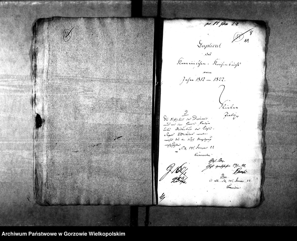 image.from.unit.number "Duplikate der Kirchenbücher von der Parochie Kernein: Kernein (Karnin), Giesenaue (Jeżyki)"