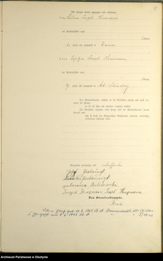 image.from.unit.number "Heiraths-Haupt-Register Nr 1 - 11"