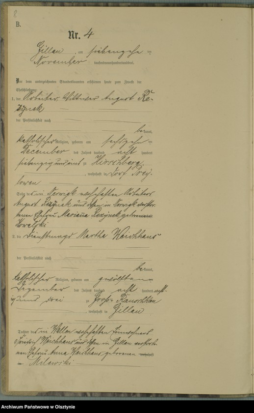 image.from.unit.number "Heiraths-Haupt-Register Nr 1 - 6"